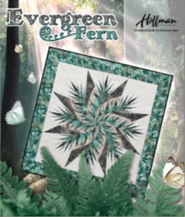 Evergreen Fern Paper Piecing